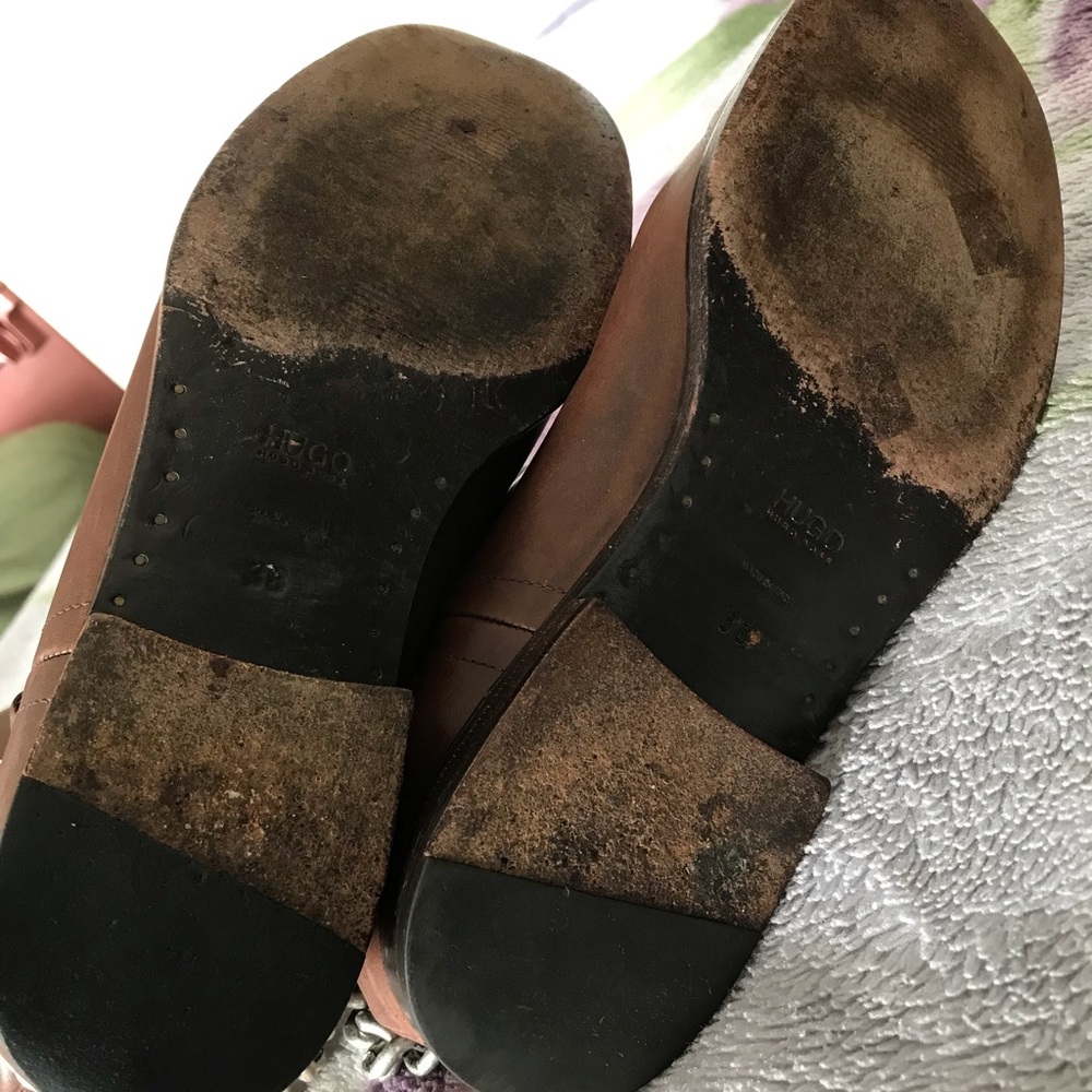 Hugo Boss Women’s Leather Riding Boots - Picture 7 of 11